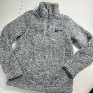 Women’s Patagonia Light Gray Fleece Jacket